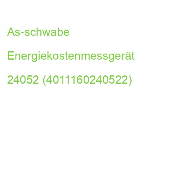 As-schwabe Energiekostenmessgerät 24052 (4011160240522)