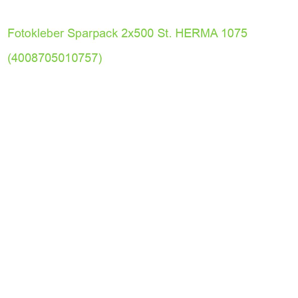 Fotokleber Sparpack 2x500 St. HERMA 1075 (4008705010757)