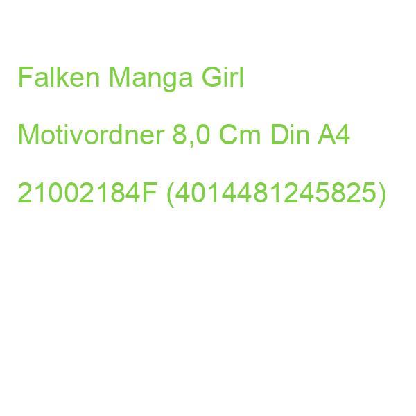 Falken Manga Girl Motivordner 8,0 Cm Din A4 21002184F (4014481245825)