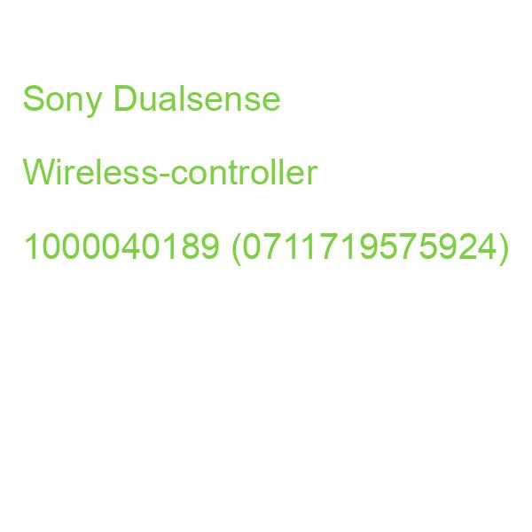 Sony Dualsense Wireless-controller 1000040189 (0711719575924)