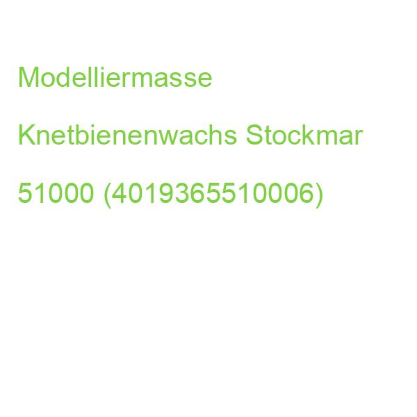 Knetbienenwachs 6 Farben STOCKMAR 51000 (4019365510006)