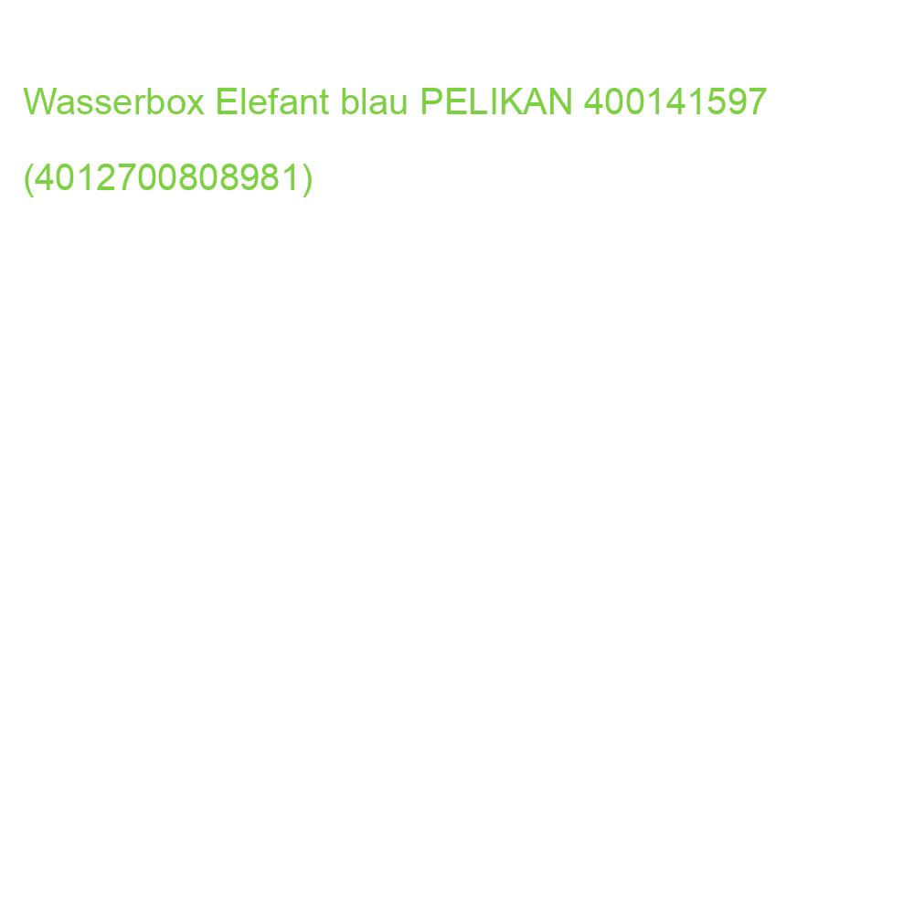 Wasserbox Elefant blau PELIKAN 400141597 (4012700808981)