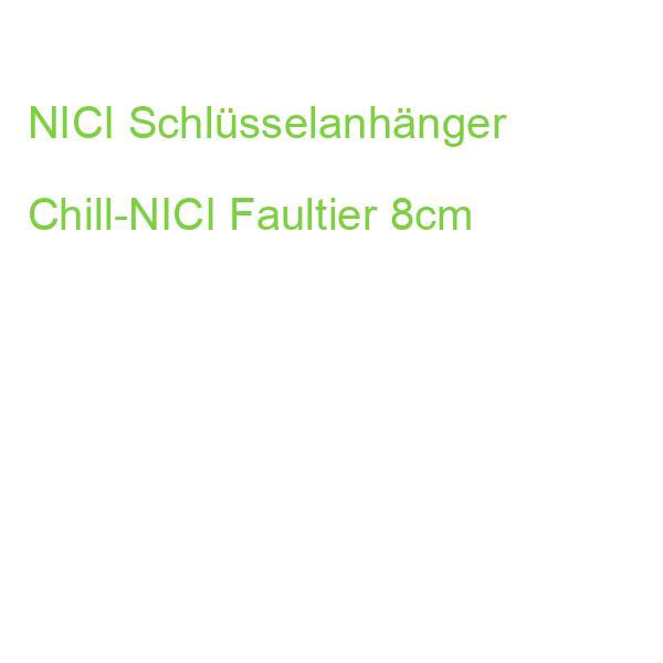 NICI Schlüsselanhänger Chill-NICI Faultier 8cm