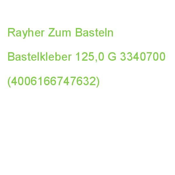 Rayher Zum Basteln Bastelkleber 125,0 G 3340700 (4006166747632)