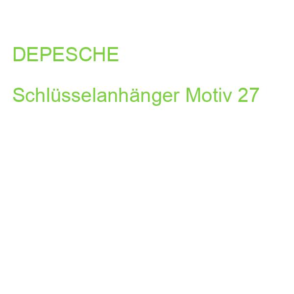 DEPESCHE Schlüsselanhänger Motiv 27
