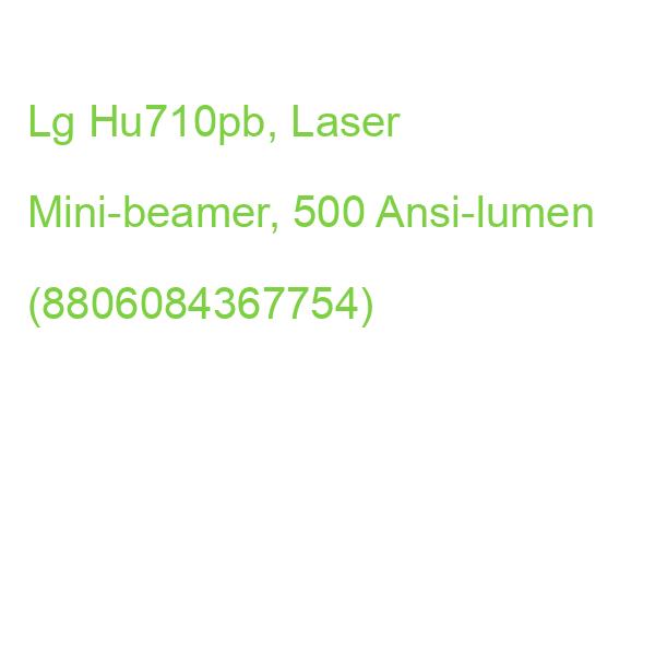 Lg Hu710pb, Laser Mini-beamer, 500 Ansi-lumen (8806084367754)