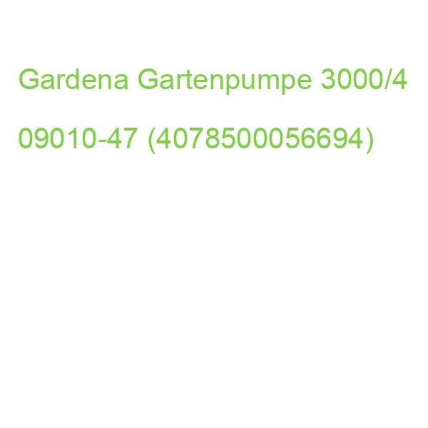 Gardena Gartenpumpe 3000/4 600 Watt 09010-47 (4078500056694)