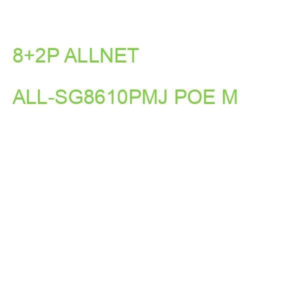 8+2P ALLNET ALL-SG8610PMJ POE M