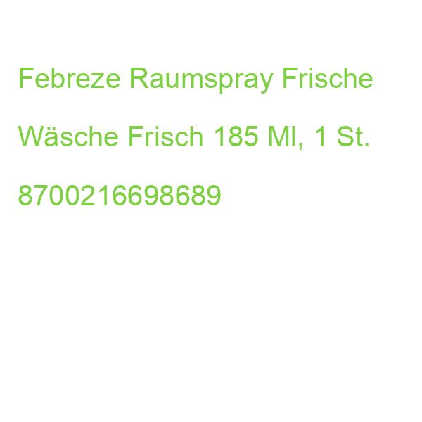 Febreze Raumspray Frische Wäsche Frisch 185 Ml, 1 St. 8700216698689