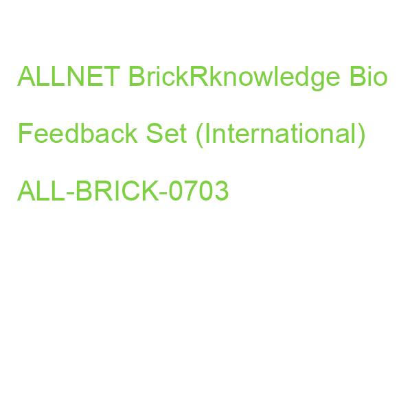 ALLNET BrickRknowledge Bio Feedback Set (International) ALL-BRICK-0703