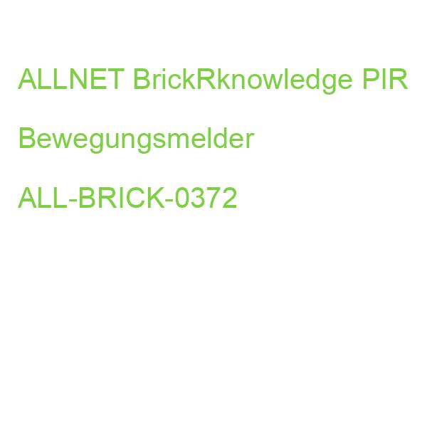ALLNET BrickRknowledge PIR Bewegungsmelder ALL-BRICK-0372