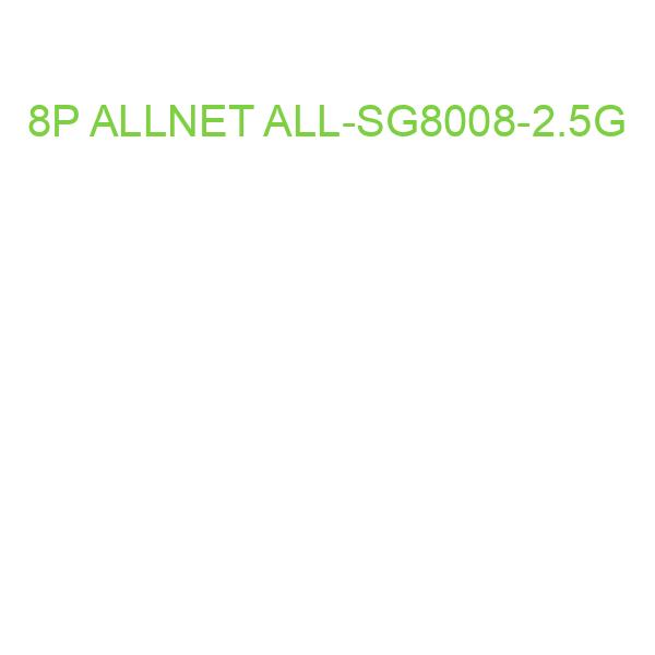 8P ALLNET ALL-SG8008-2.5G