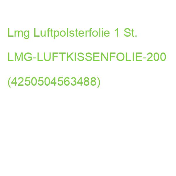 Lmg Luftpolsterkissen-folie Für Luftpolstermaschinen 300,0 M X 20,0 Cm, 1 Rolle LMG-LUFTKISSENFOLIE-200 (4250504563488)