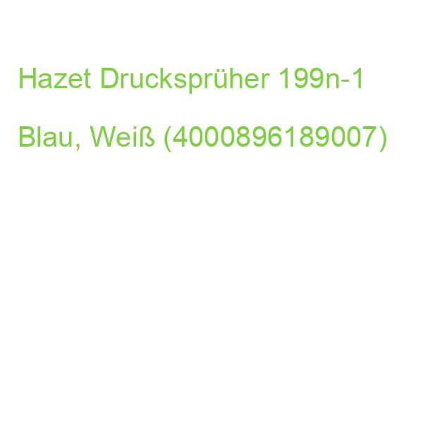 Hazet Drucksprüher 199n-1 Blau, Weiß (4000896189007)