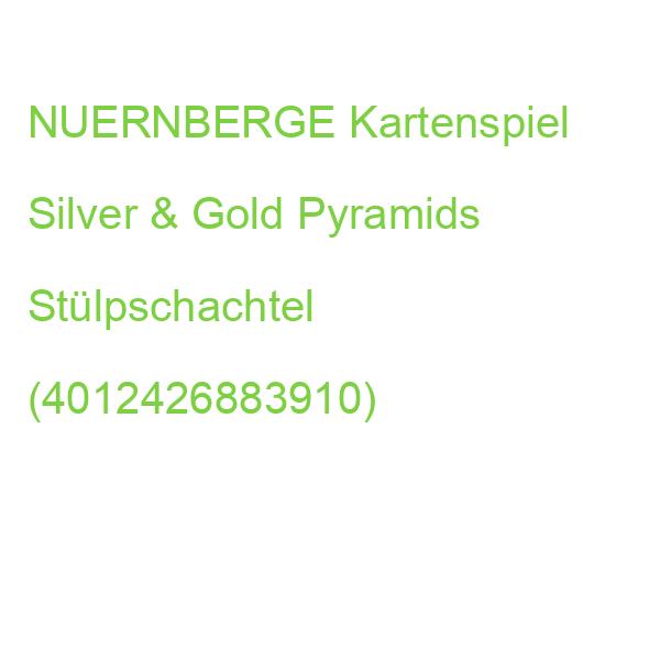 NUERNBERGE Kartenspiel Silver & Gold Pyramids Stülpschachtel (4012426883910)