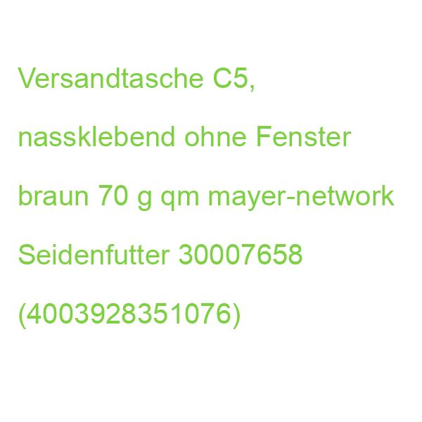 Versandtasche C5, nassklebend ohne Fenster braun 70 g qm MAILMEDIA 30007658 (4003928351076)