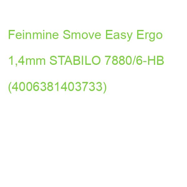 Minen zum Nachfüllen EASYergo 1.4 Nachfüllminen 6er Pack Härtegrad HB STABILO 7880/6-HB (4006381403733)
