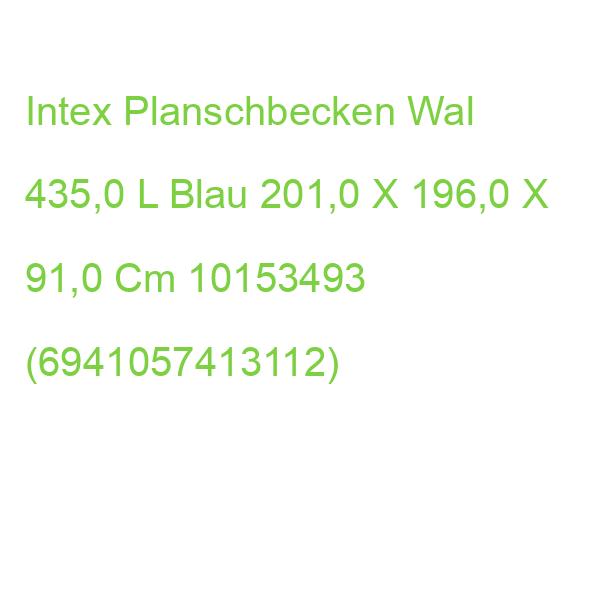 Intex Planschbecken Wal Blau 201,0 X 196,0 X 91,0 Cm 10153493 (6941057413112)