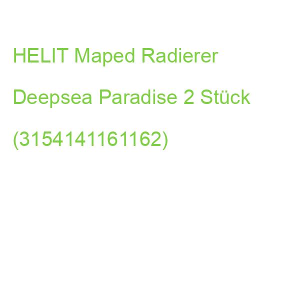HELIT Maped Radierer Deepsea Paradise 2 Stück (3154141161162)