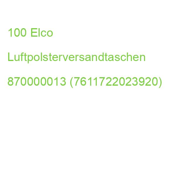 100 Elco Polstertaschen Braun Für Din A6 870000013 (7611722023920)