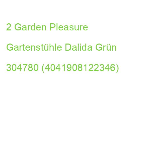 Garden Pleasure Gartenstühle Daldia Mint, 2 St. 304780 (4041908122346)