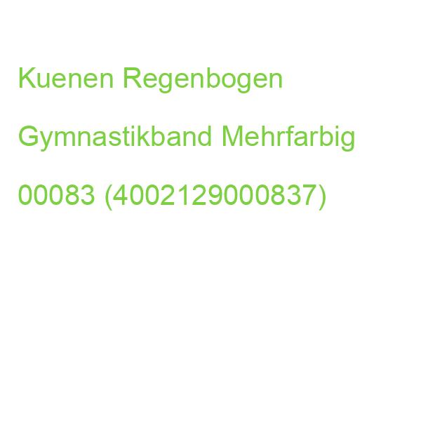 Kuenen Regenbogen Gymnastikband Mehrfarbig 00083 (4002129000837)