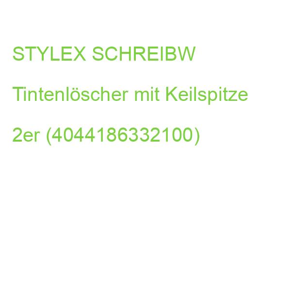 STYLEX Tintenlöscher mit Korrekturspitze 2 Stück Blister
