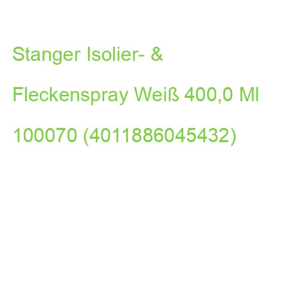 Stanger Isolier- & Fleckenspray Weiß 400,0 Ml 100070 (4011886045432)