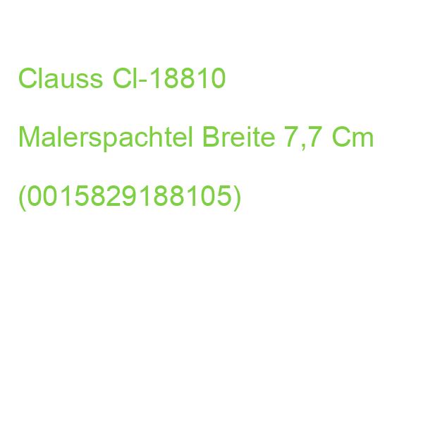 Clauss Cl-18810 Multifunktionsspachtel Breite 7,7 Cm (0015829188105)