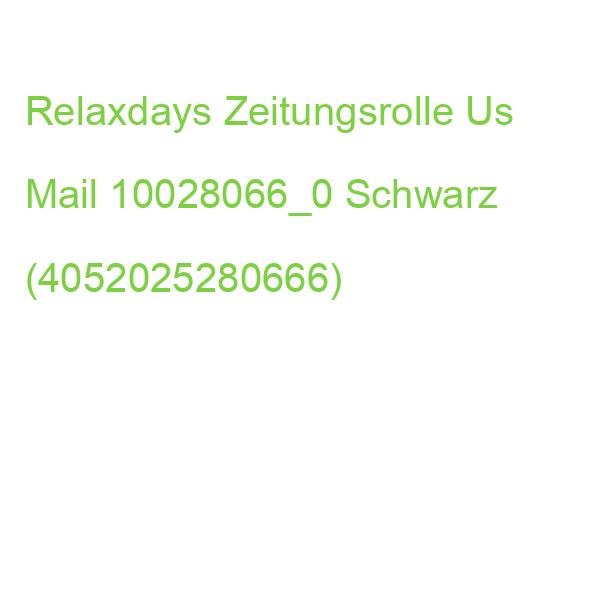 Relaxdays Zeitungsrolle Us Mail 10028066_0 Schwarz (4052025280666)