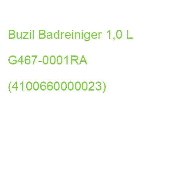 Buzil Bucazid S Badreiniger 1,0 L G467-0001RA (4100660000023)