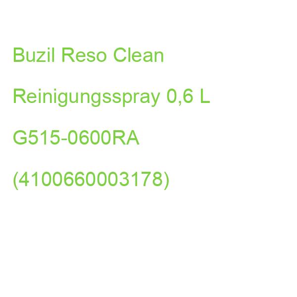 Buzil Reso Clean Reinigungsspray 0,6 L G515-0600RA (4100660003178)