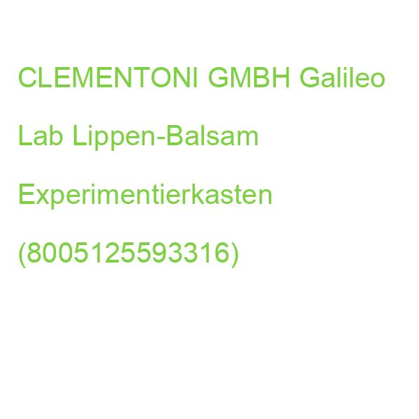 CLEMENTONI Experimentierkasten Galileo Lab Lippen-Balsam (8005125593316)