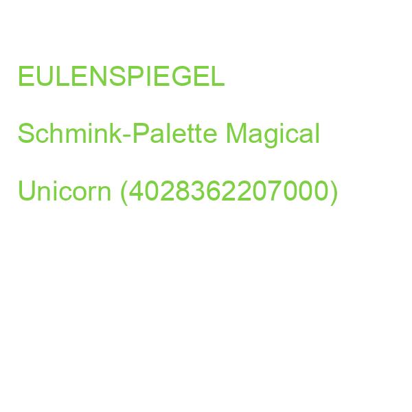 EULENSPIEGEL Schminkpalette Magical Unicorn 11 Teile