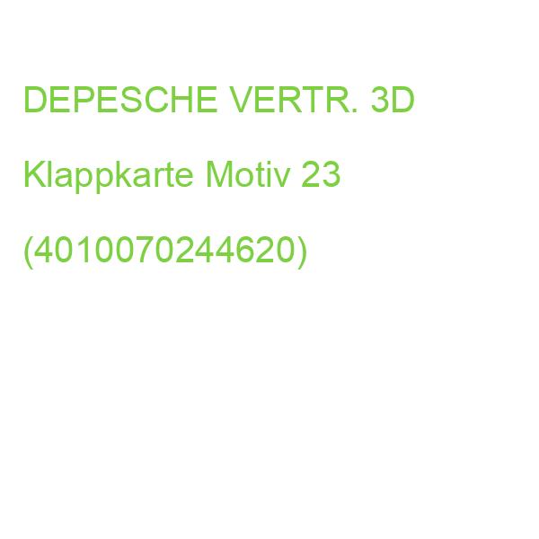 DEPESCHE 3D Klappkarte Motiv 23