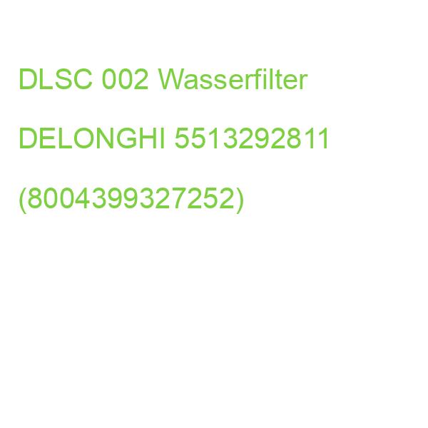 DLSC 002 Wasserfilter DELONGHI 5513292811 (8004399327252)