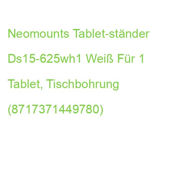 Neomounts Tablet-ständer Ds15-625wh1 Weiß Für 1 Tablet, Tischbohrung (8717371449780)