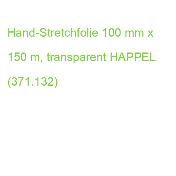 Hand-Stretchfolie 100 mm x 150 m, transparent HAPPEL (1022452)