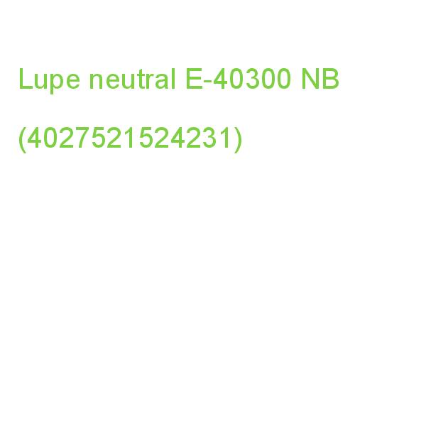 Lupe Schwarz 10-fach neutral E-40300 NB (4027521524231)