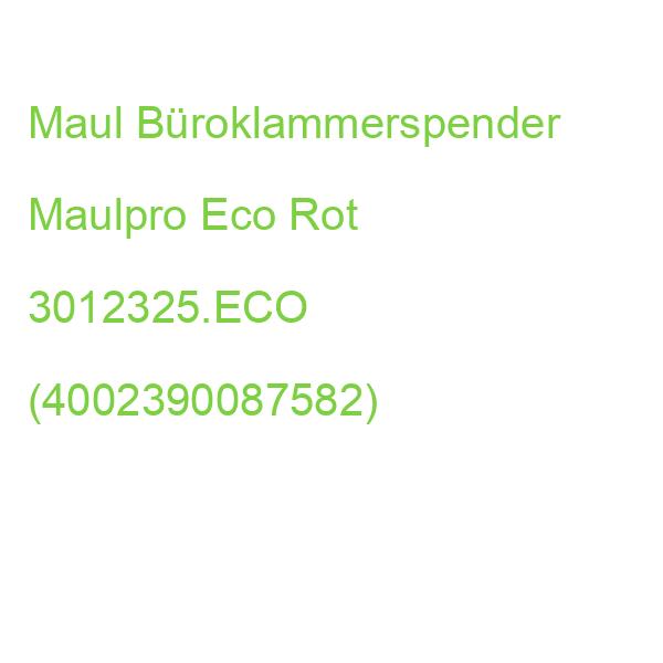 Maul Büroklammerspender Maulpro Eco Rot 3012325.ECO (4002390087582)
