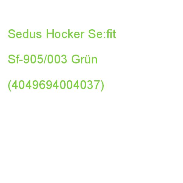 Sedus Hocker Se:fit Sf-905/003 Grün (4049694004037)