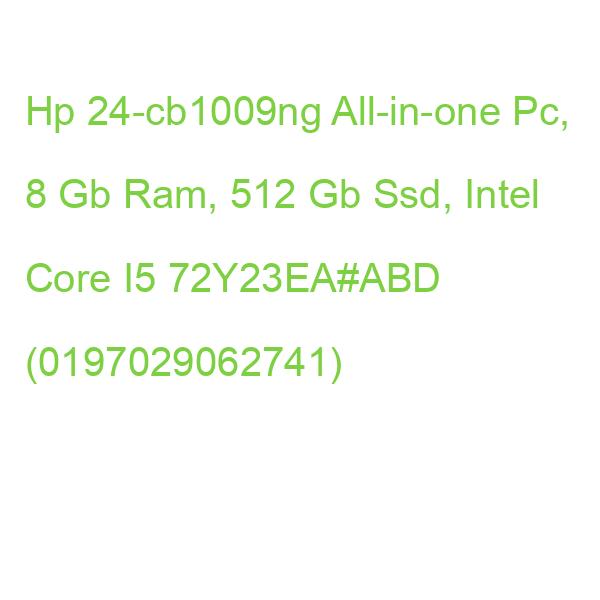 Hp 24-cb1009ng All-in-one Pc, 8 Gb Ram, 512 Gb Ssd, Intel Core I5 72Y23EA#ABD (0197029062741)