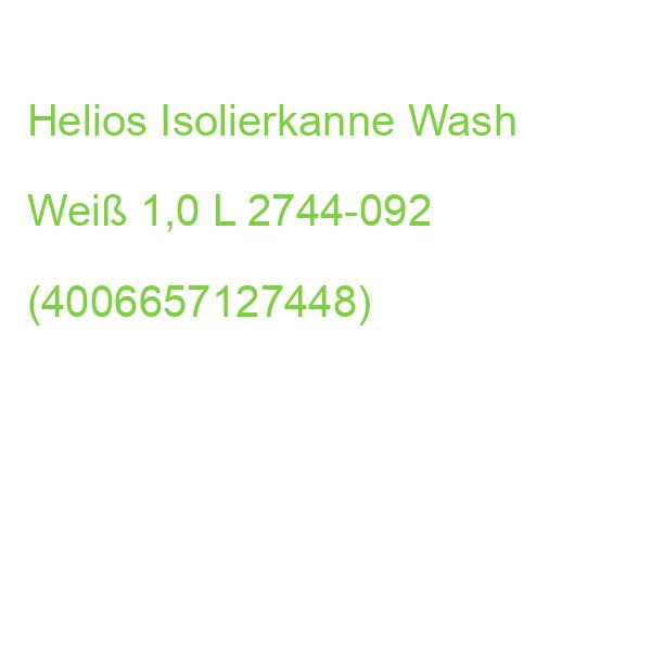 Helios Isolierkanne Wash Elfenbein 1,0 L 2744-092 (4006657127448)