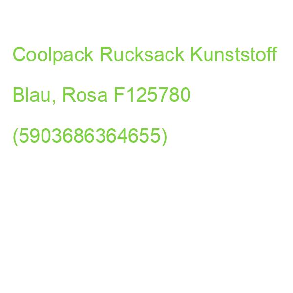 Coolpack Rucksack Kunststoff Blau, Rosa F125780 (5903686364655)