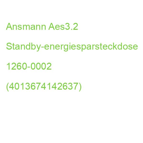 Ansmann Aes3.2 Standby-steckdose 1260-0002 (4013674142637)