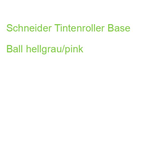 Schneider Tintenroller Base Ball hellgrau/pink