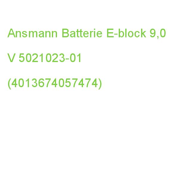Ansmann Batterie Cr-v9 E-block 9,0 V 5021023-01 (4013674057474)