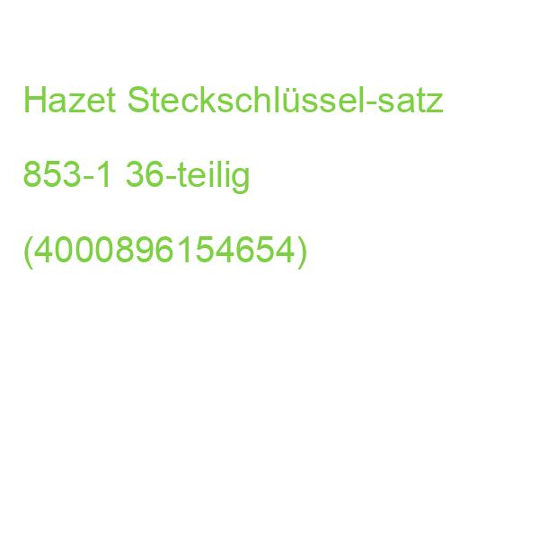 Hazet Steckschlüssel-satz 853-1 36-teilig (4000896154654)