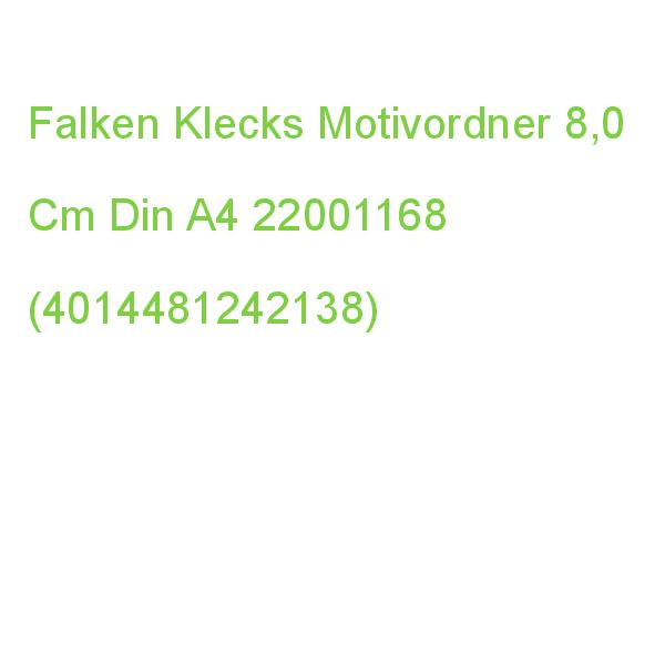 Falken Klecks Motivordner 8,0 Cm Din A4 22001168 (4014481242138)