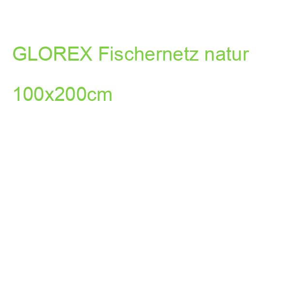 GLOREX Fischernetz natur 100x200cm